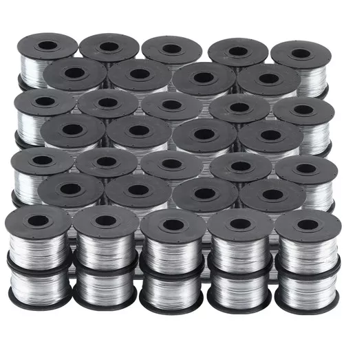 0.8mm Tie Wire 45 Coils Durable Pack Rebar Tier 360ft Hard Wire