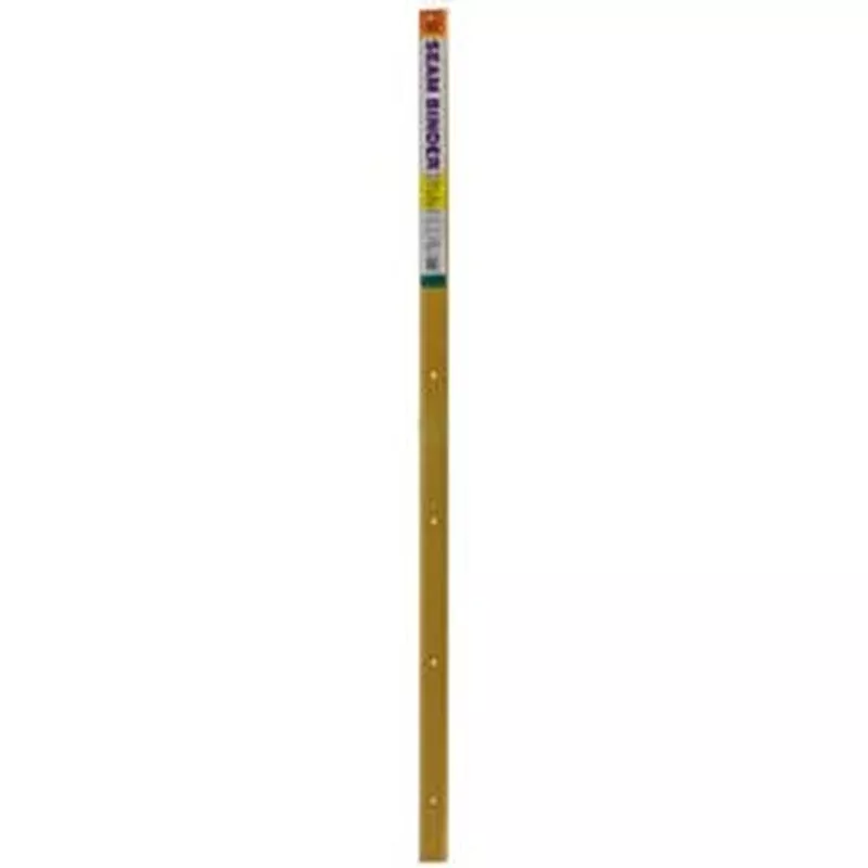 1-1/4 x 72-Inch Brass Seam Binder