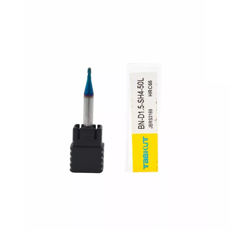 1.5 mm Carbide ballnose 65 HRC 2 Flutes PACK OF 1