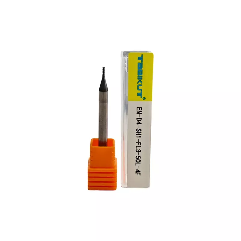 1 mm 4 mm shank 4 flute 50 mm long hrc63 nano coating pack of 1