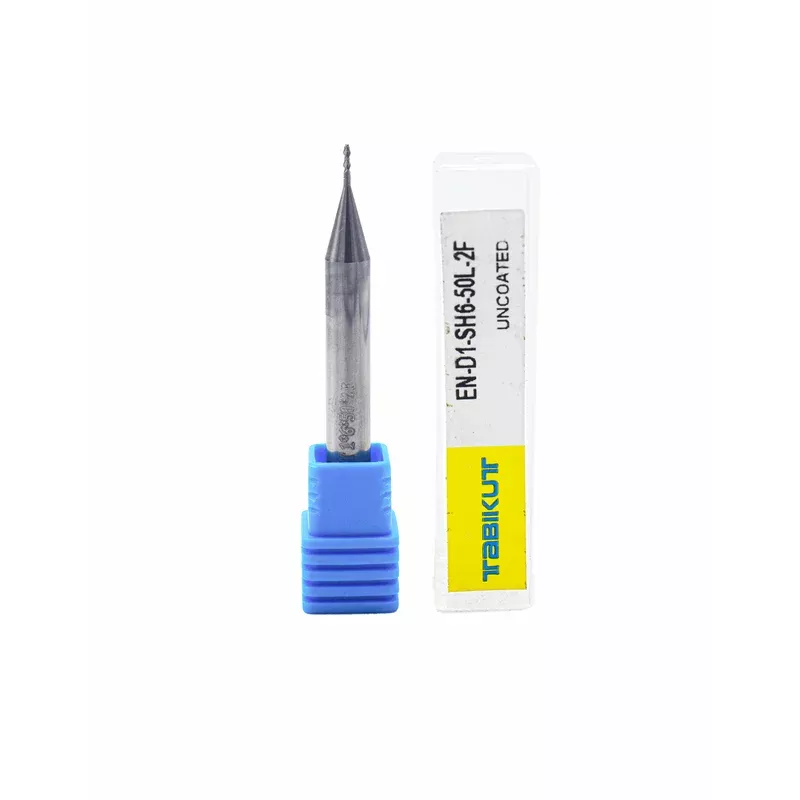 1 mm endmill uncoated in 6/4 mm shank pack of 1