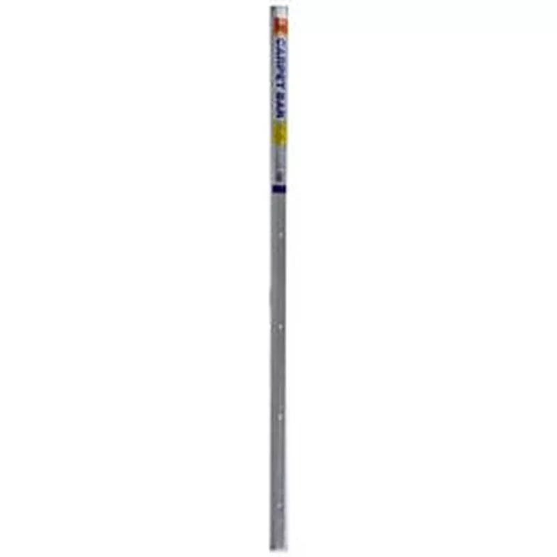 1 x 36-Inch Silver Carpet Bar