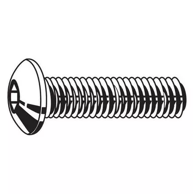 #10-32 Socket Head Cap Screw, Button, Black Oxide Steel, 1-1-4 in Length, 100 PKU07230.019.0125