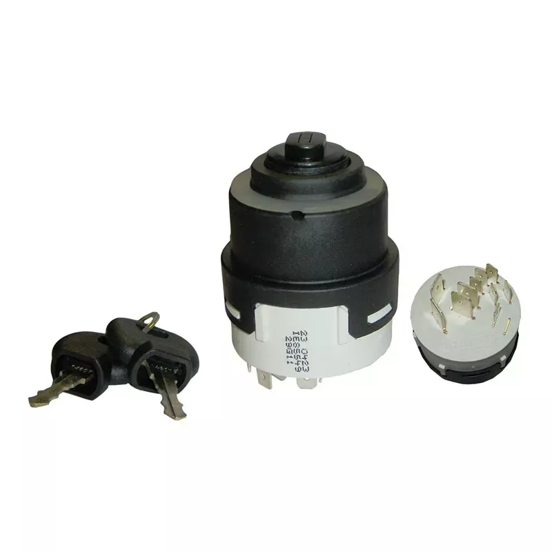 10-Pin Ignition Switch for Case CS Series, JCB and Fendt Tractors