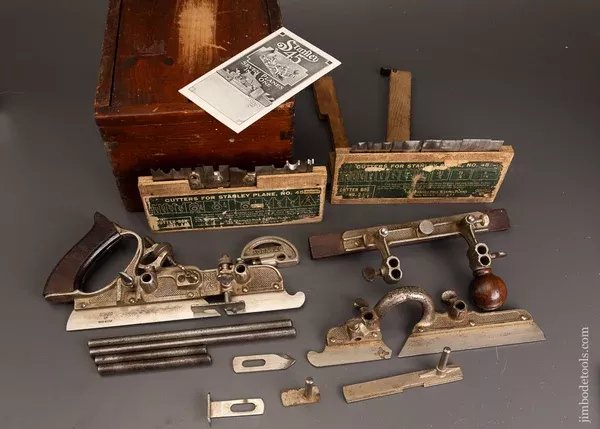 100% Complete Sweetheart STANLEY No. 45 Combination Plane in Custom Box - 118893