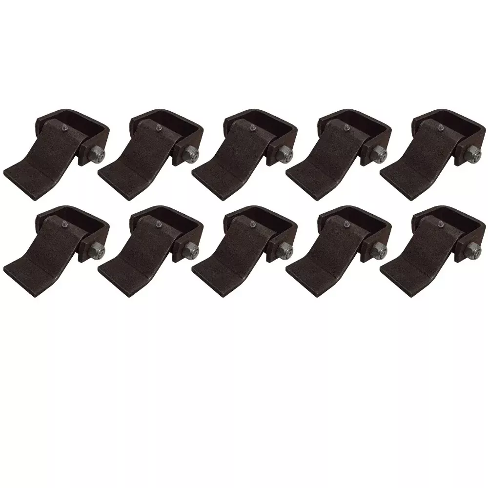 10PK Heavy Duty Door Hinge Dump Trailer Truck Strap Style Greaseable Cargo