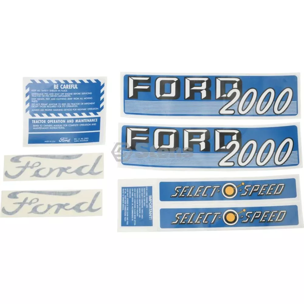 1115-1538 Decal Set