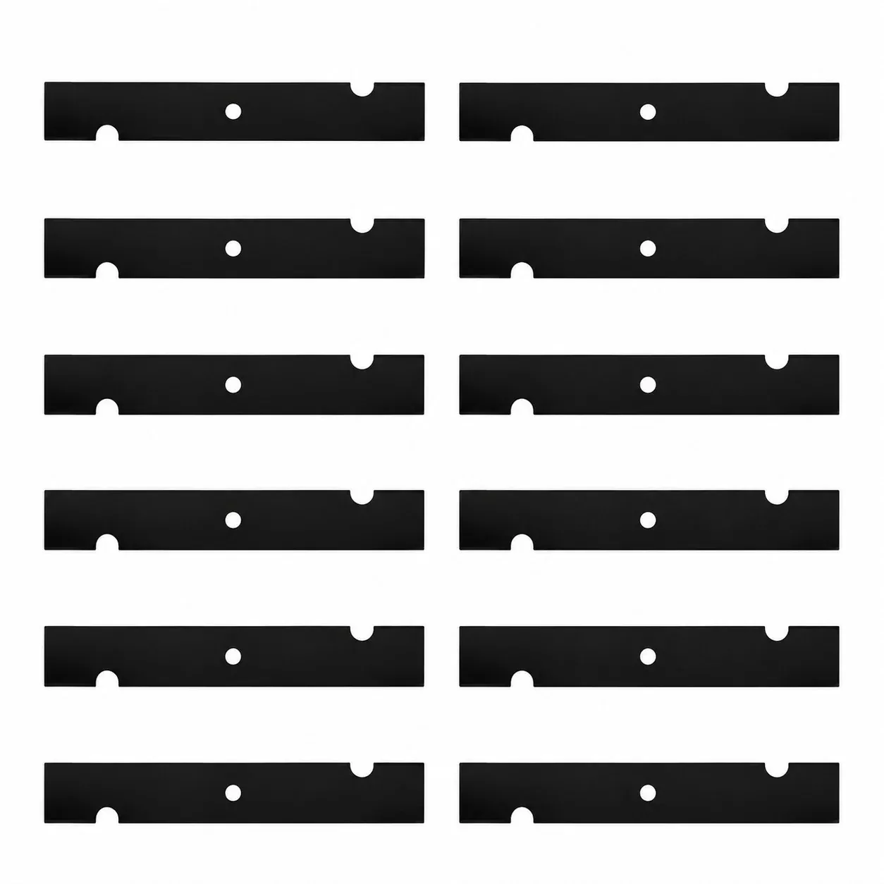 (12) A48110 Replacement XHT Blades Fits Scag Models: Several 32" & 48" Decks