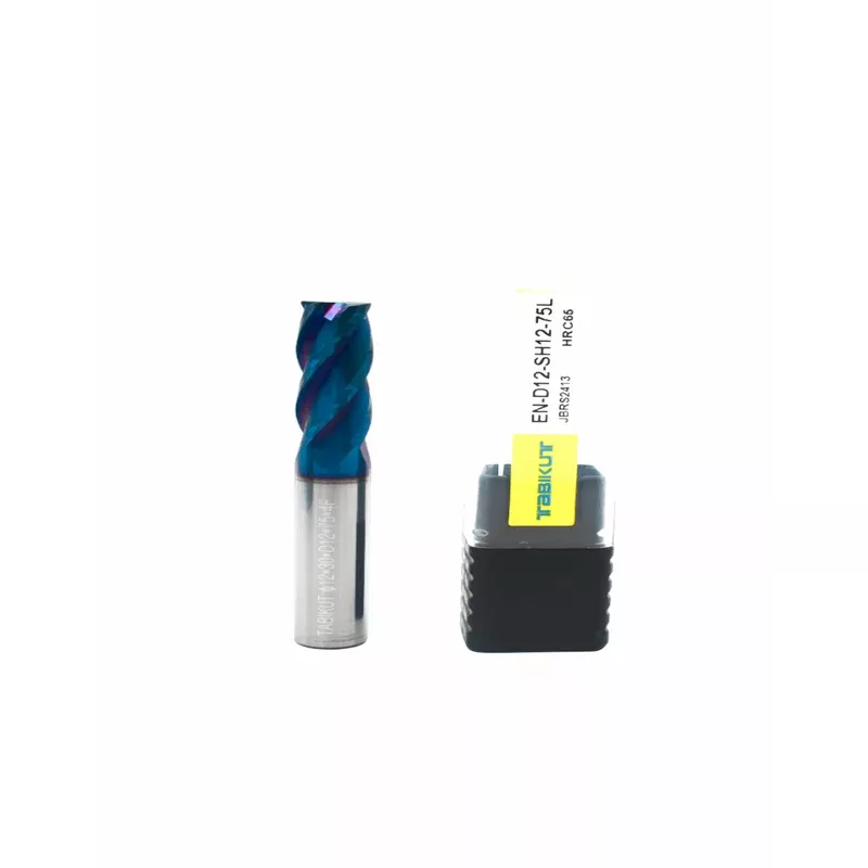 12 mm Carbide Endmill 65 HRC 4 Flutes LONG PACK OF 1