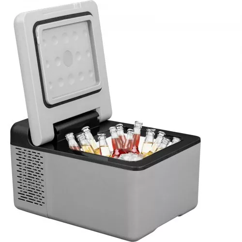 12 Volt Refrigerator 10 Qt, Portable Mini Freezer (-4?~68™) W/APP Control Car Compressor Fridge Cooler 12V/24V DC and 110-220V AC For Camping, Road Trip, Travel, Outdoor and Home
