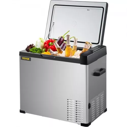 12 Volt Refrigerator, Portable Refrigerator (-4?~68™) With APP Control Car Compressor Fridge Cooler 12V/24V DC and 110-220V AC For Camping, Road Trip, Boat, Skincare, Outdoor and Home (32 Quart)