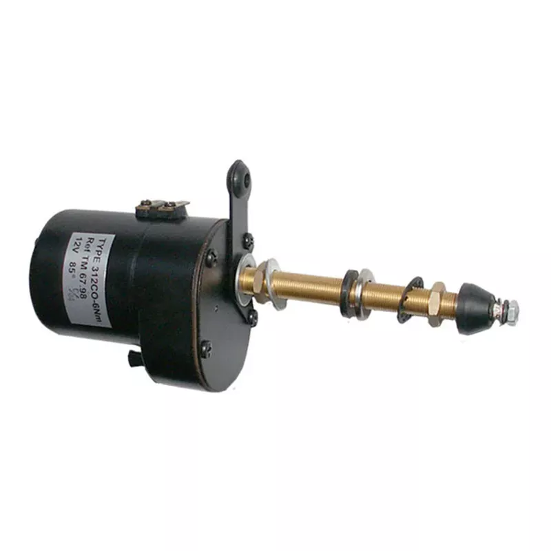 12 Volt Universal Wiper Motor with 85 Degree Sweep and Small Tapered Shaft