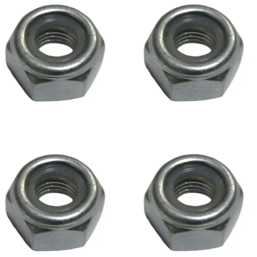 14M7455 One New Set of (4) 10mm Lock Nuts Fits John Deere Models
