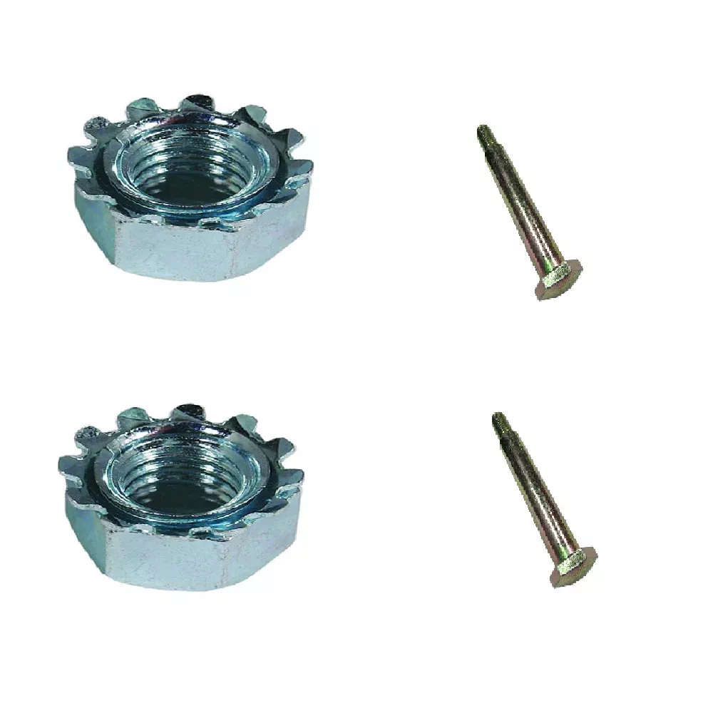 2 Deck Wheel Bolts & Lock Nuts Fits Cub Cadet 738-3056 938-3056 137644 184219