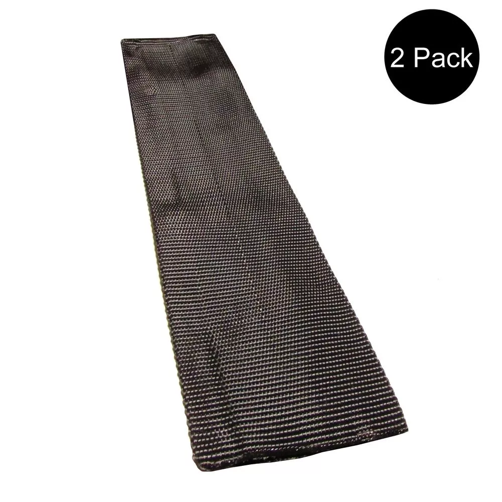 (2) Sliding 2" Sleeves f Straps Webbing Web Protector Ratchet Tie Down Strap 12"