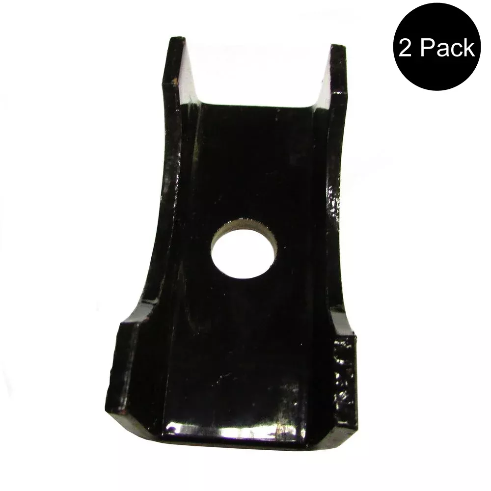 (2) Trailer Axle Spring Seat Perch for 2-3/8" 3500# Round Axle Tube Mount 3.5K