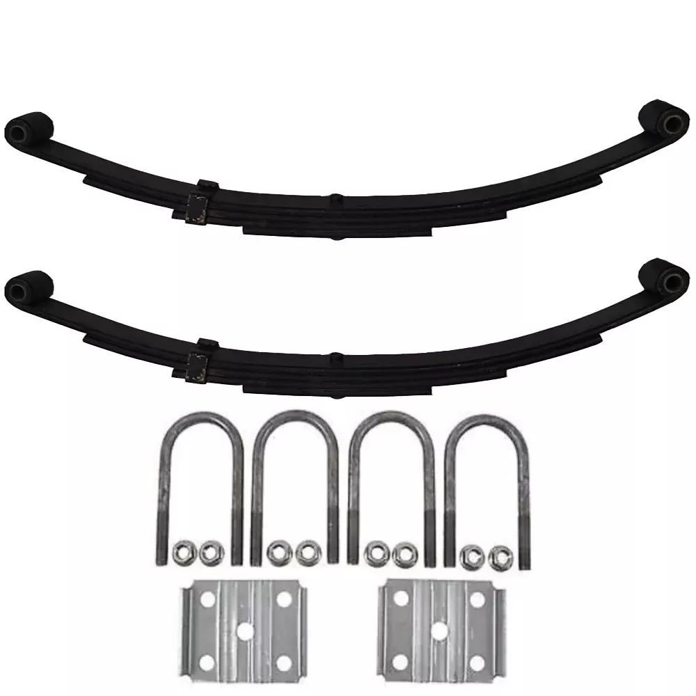 25-1/4" Double Eye Trailer Leaf Spring Kit (4 Leaves) #9150014