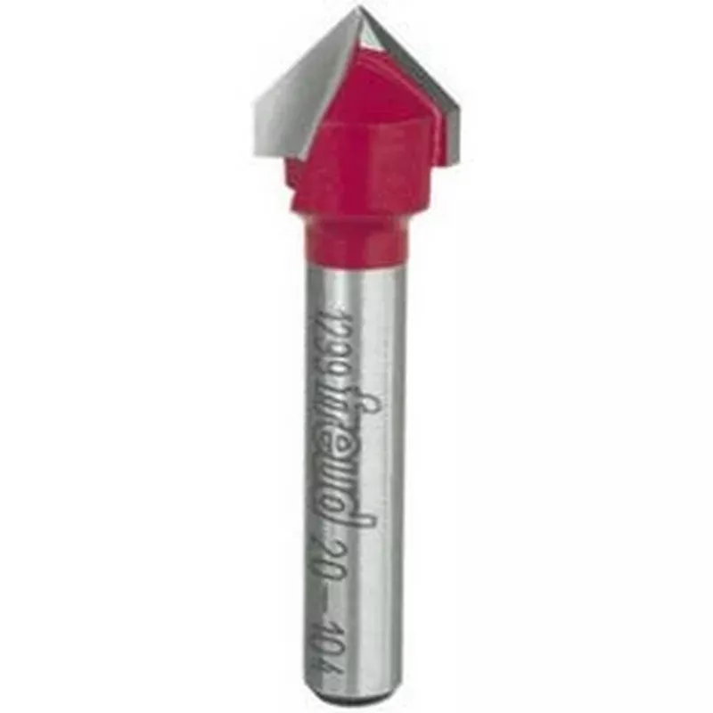 .5-In. 90-Degree V-Grooving Router Bit