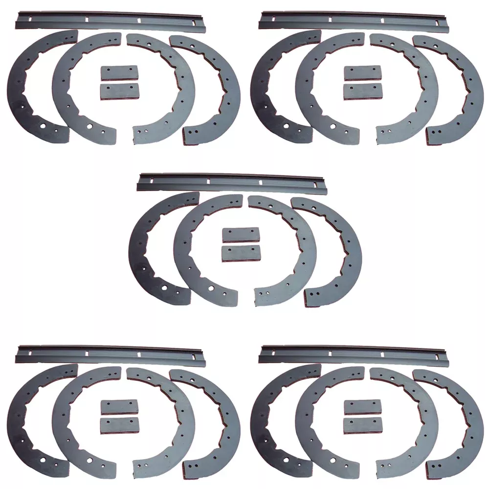 5 Sets Paddles/Scraper Blade 753-0613 731-1033 for MTD Yardmachine Snow Blower
