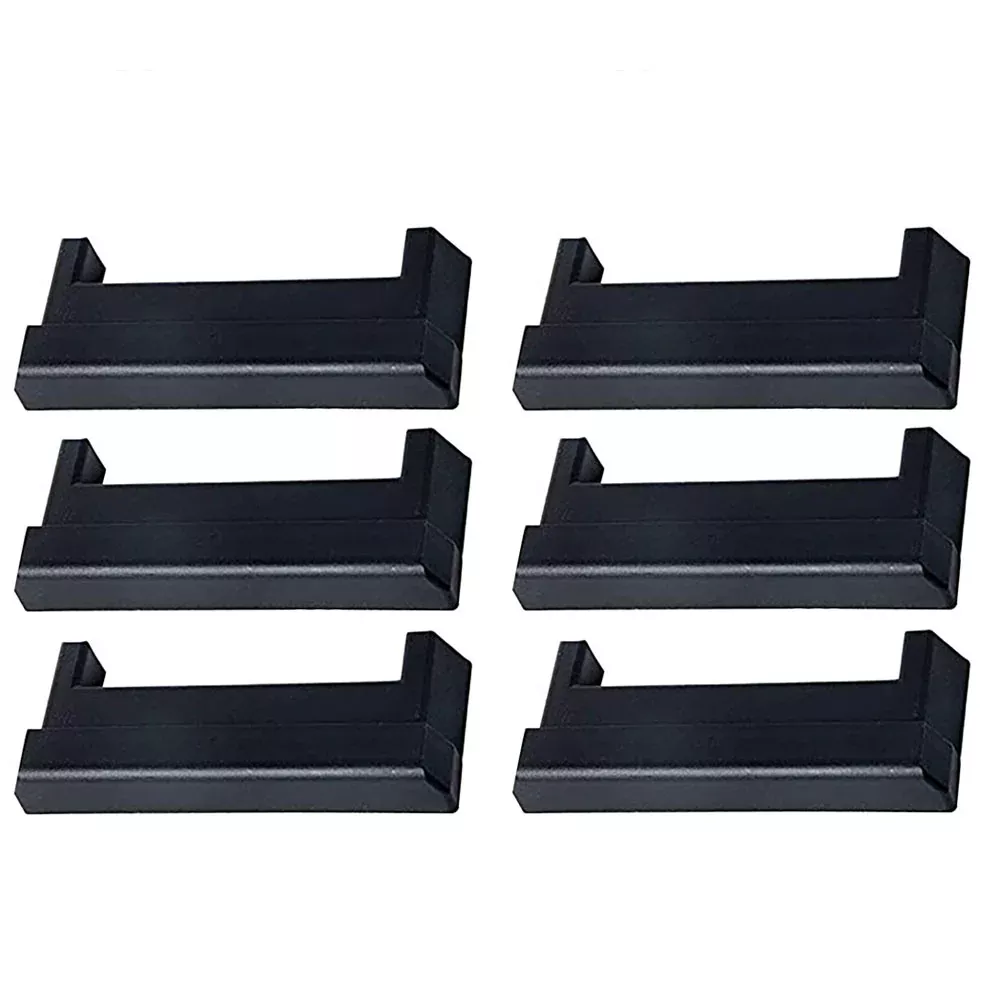 6 E-Track End Caps/End Plugs for Cargo/Enclosed Trailer Van Toy Hauler