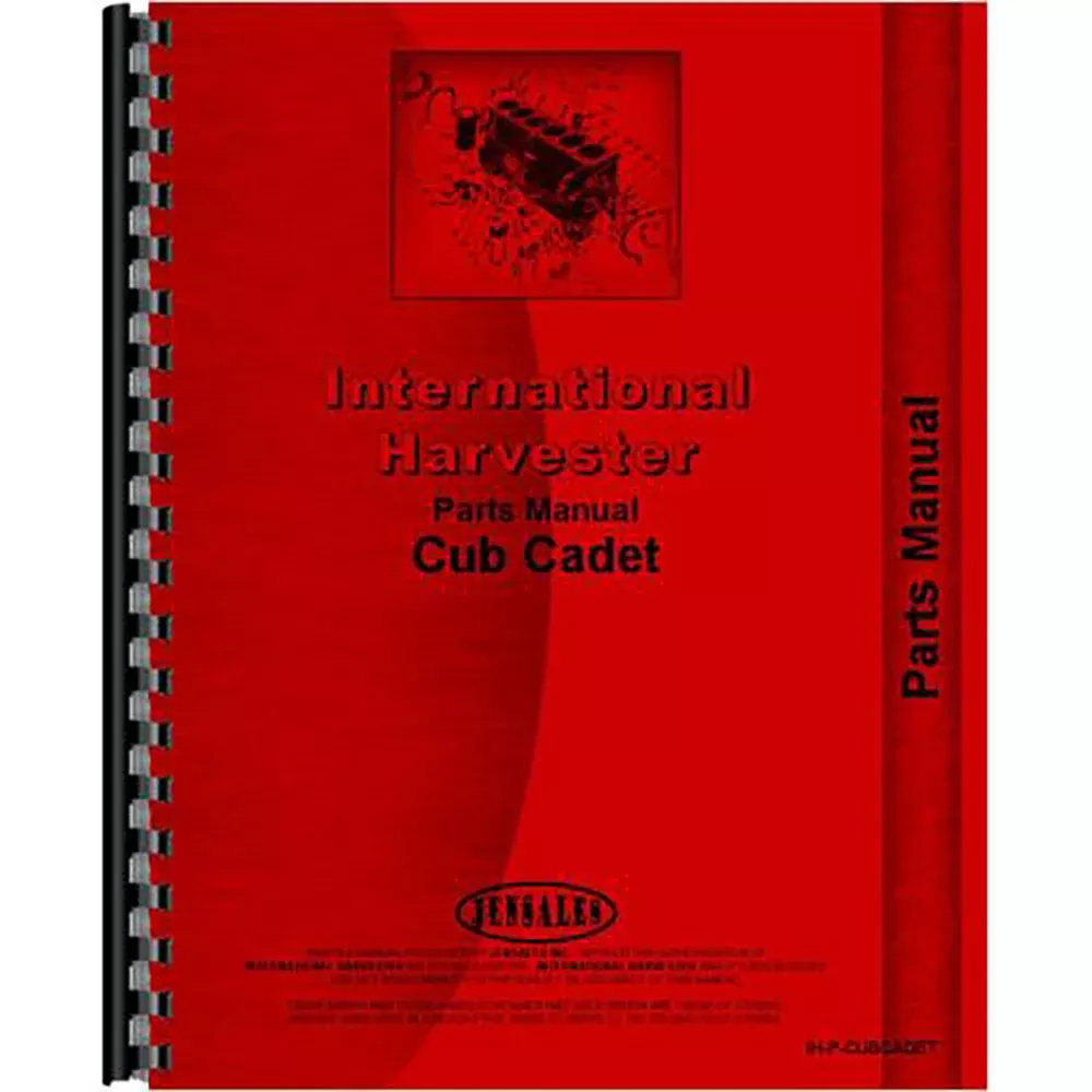 Parts Manual Fits International Harvester 4-F Tractor