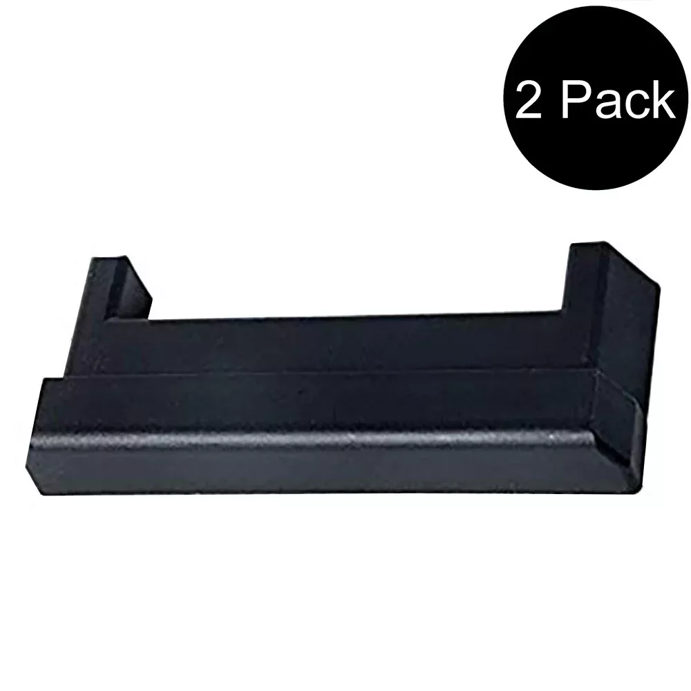 Set of (2) Plastic E Track Tie-Down Rail End Cap End Protector Cover