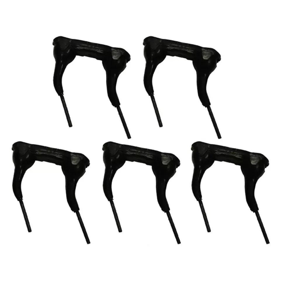 Set of Five Rubber Mounted Twin Rake Teeth Fits Edcor RTIDTM/D RTIHDT-M/D