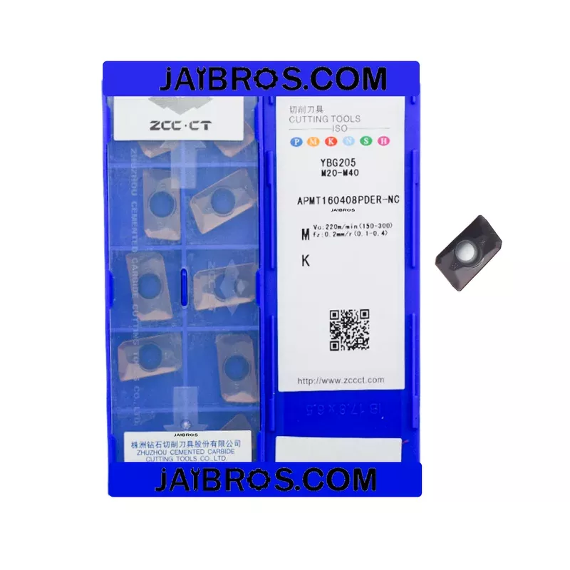 zccct APMT1604 Carbide Insert ybg 202/205 pack of 10