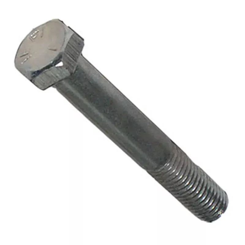 Zinc & Yellow Plated Hex Bolt for General Purpose Tractor Applications